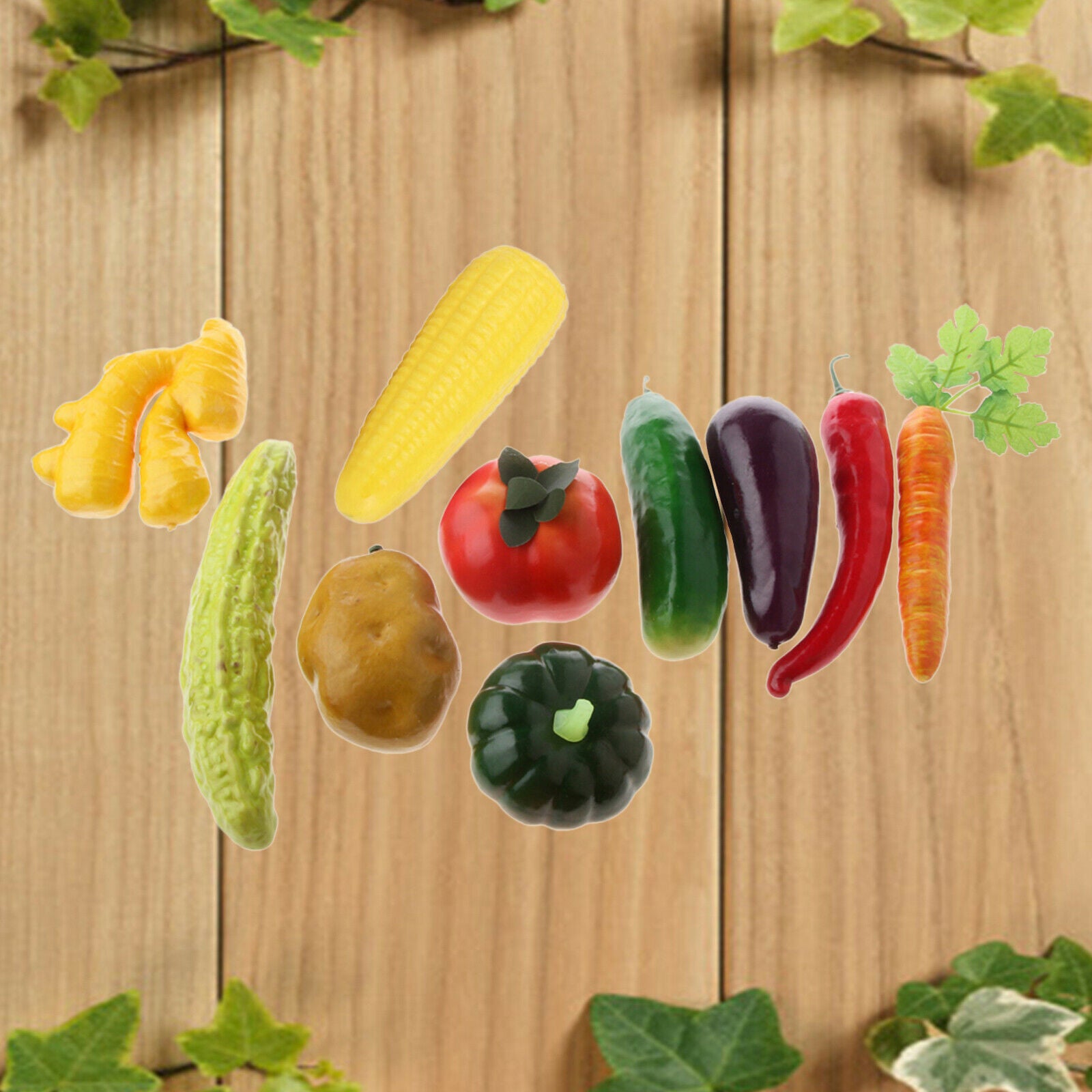Baoblaze 20x Artificial Vegetables Fruits Store Display Photography Prop