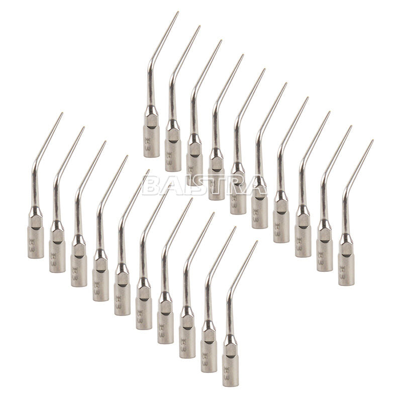 50 X Dental Endodontic Tip E3 for EMS Woodpecker Ultrasonic Scaler Handpiece