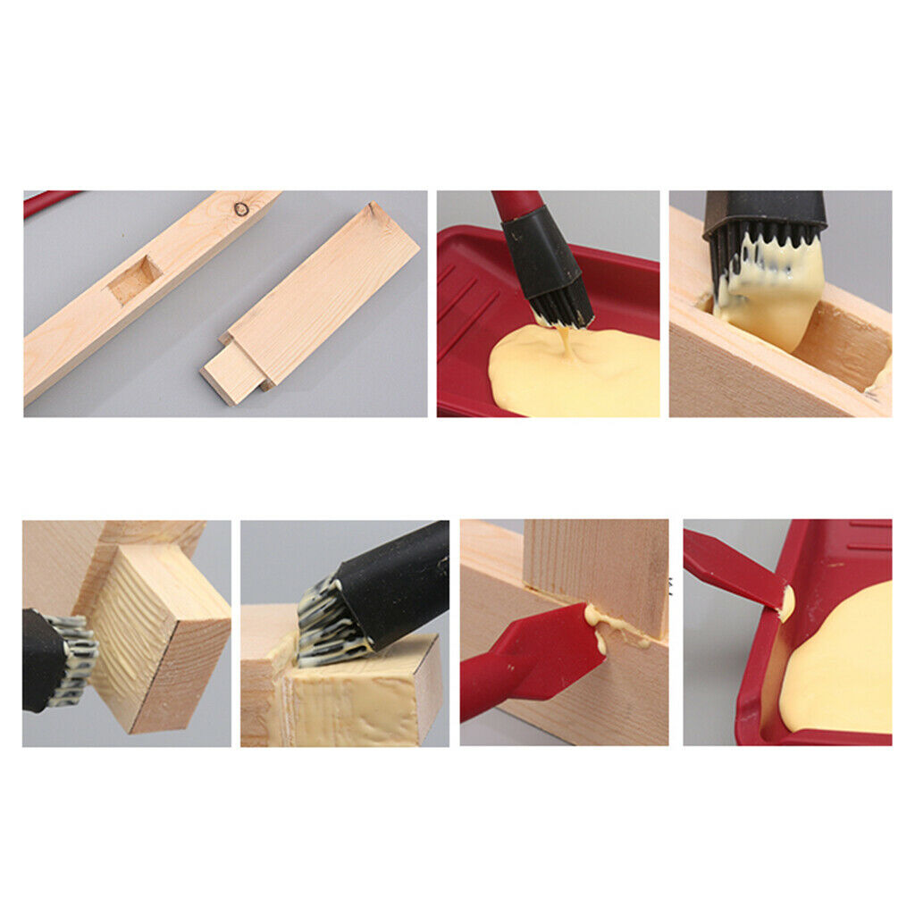 Glue Spreader Applicator Set Glue Tray & Comb for Woodworking Arts Crafts