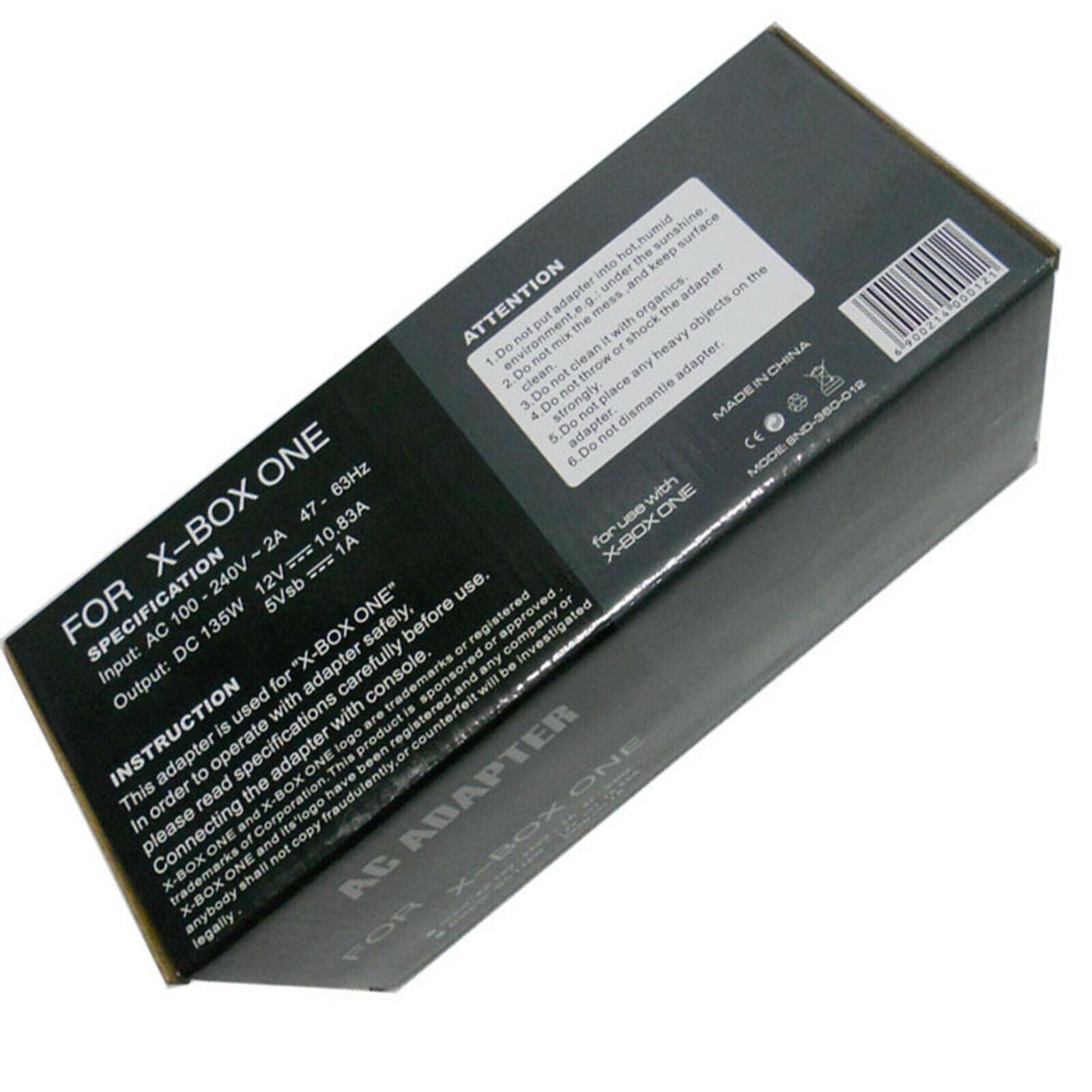 Power Supply Power Adapter Plug-US for XBox One Game Led Light Indicate