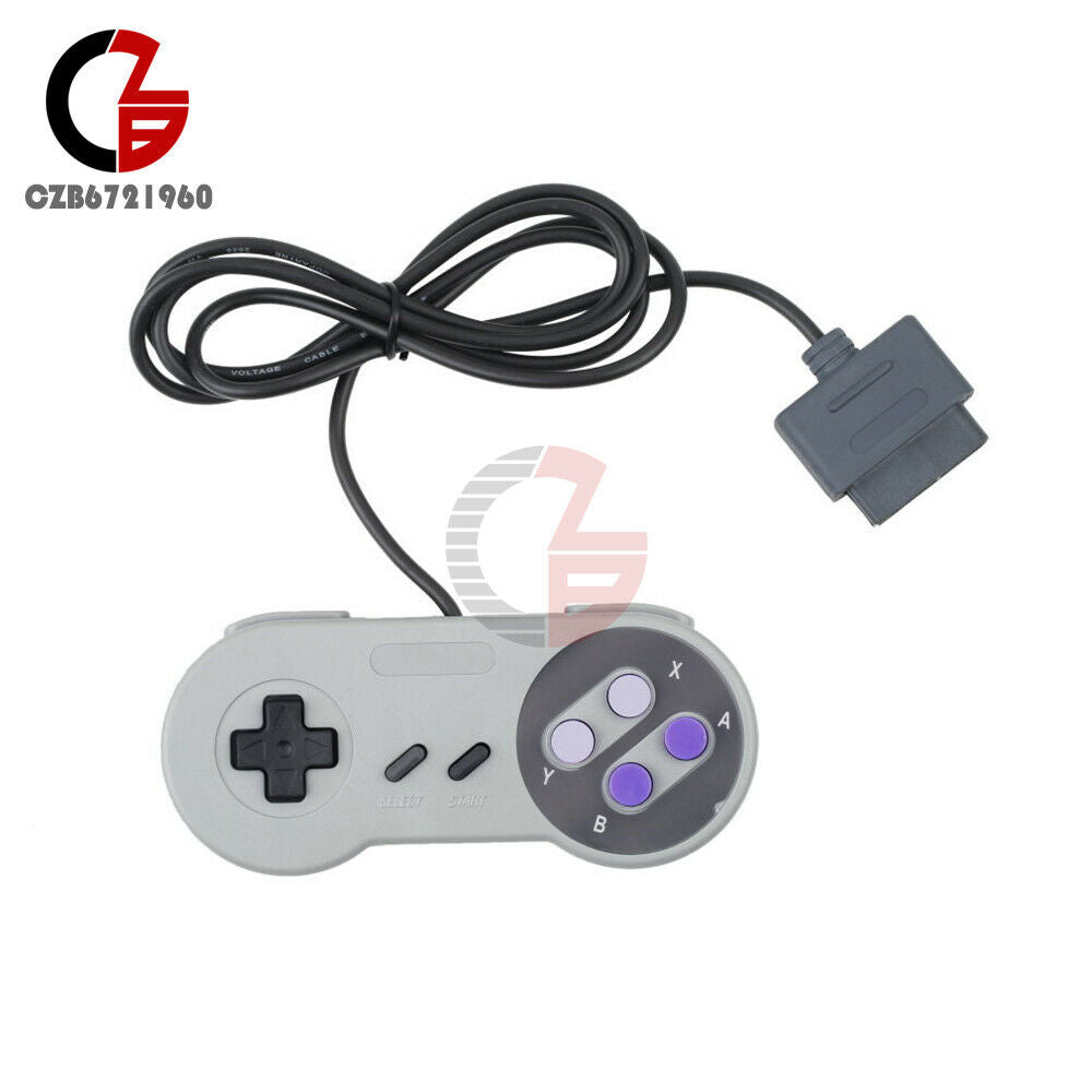 For Super Nintendo SNES System Console Control Pad NEW 16 Bit Controller