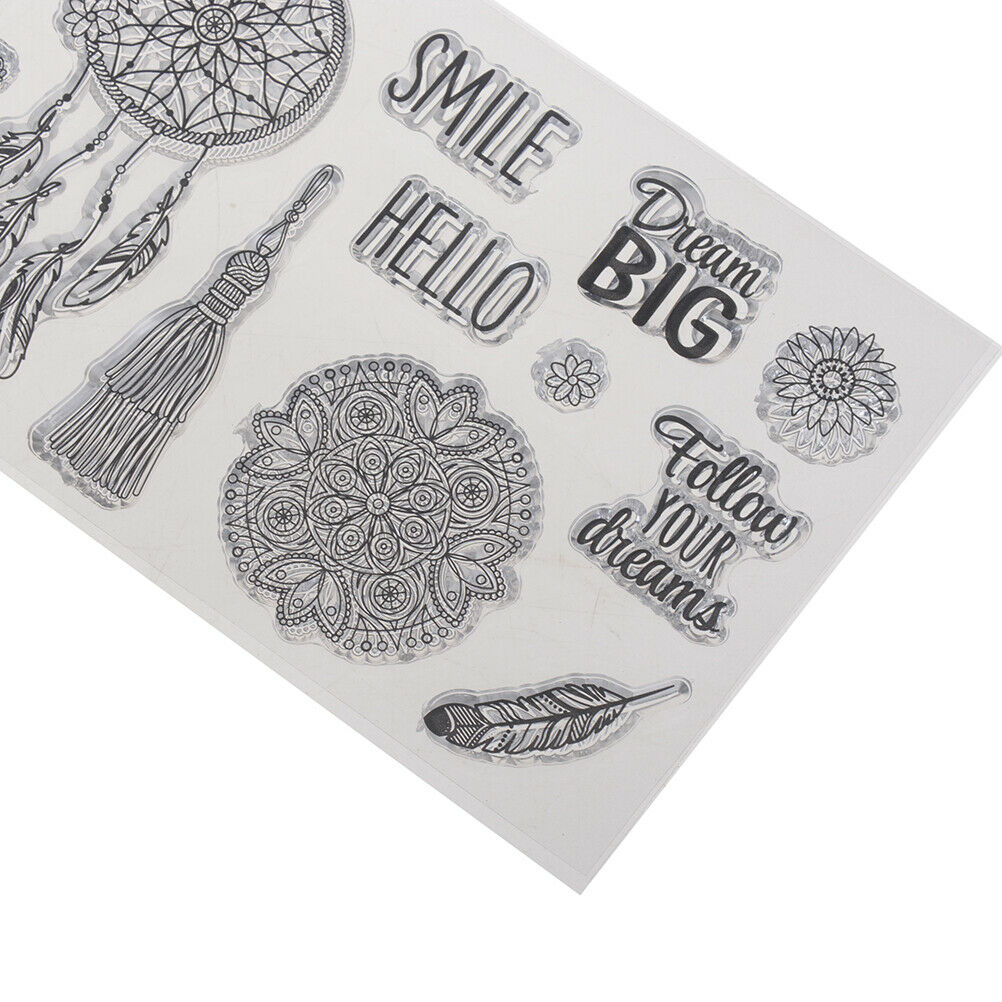 dreamcatcher transparent clear silicone stamp for diy scrapbooking photo  Hl Rf
