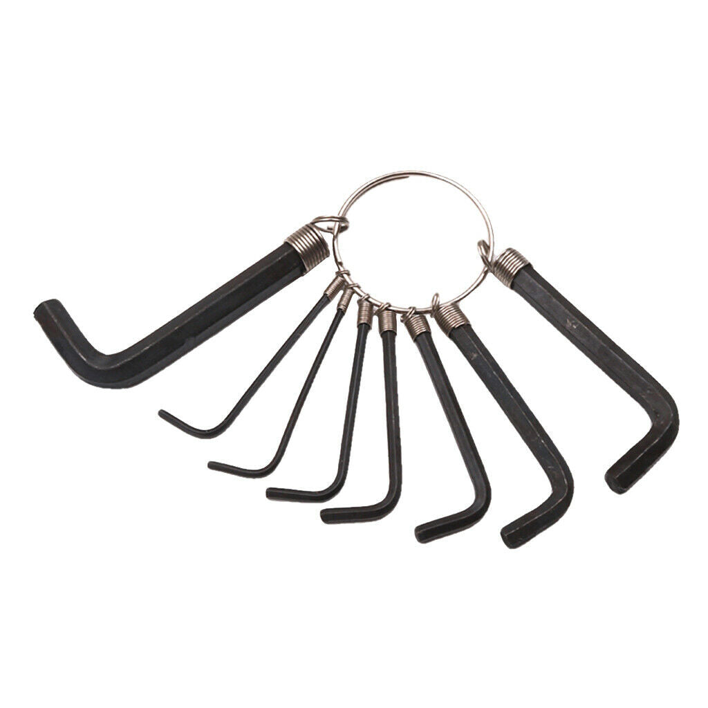 8pc Multifunctional Hexagon Wrench Hex Wrench Screwdriver Guitar Repair Tool