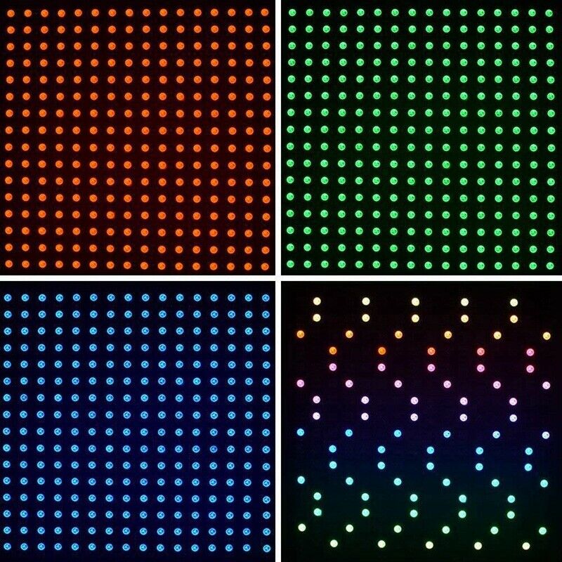 16X16 SK6812 WS2812B Addressable Flexible LED Panel Pixels Screen Digital PixeZ1