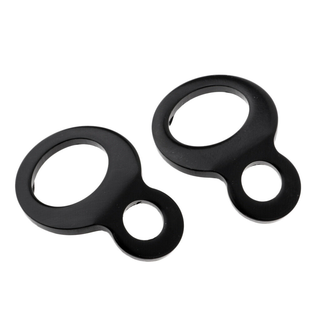 Metal Tie Down Strap Rings Point Securing Set Universal for Motorcycle UTV