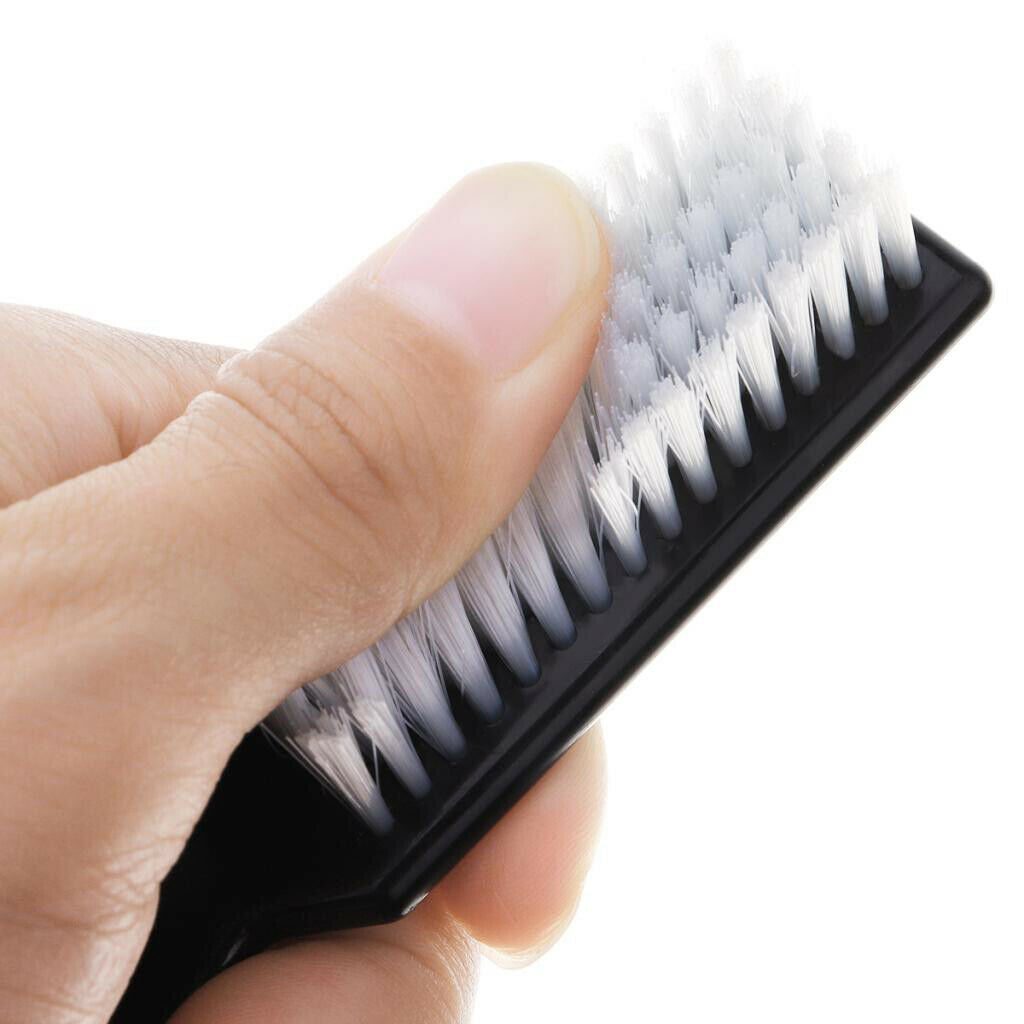 Personal Professional Synthetic Shaving Brush Neck Duster with Black Handle