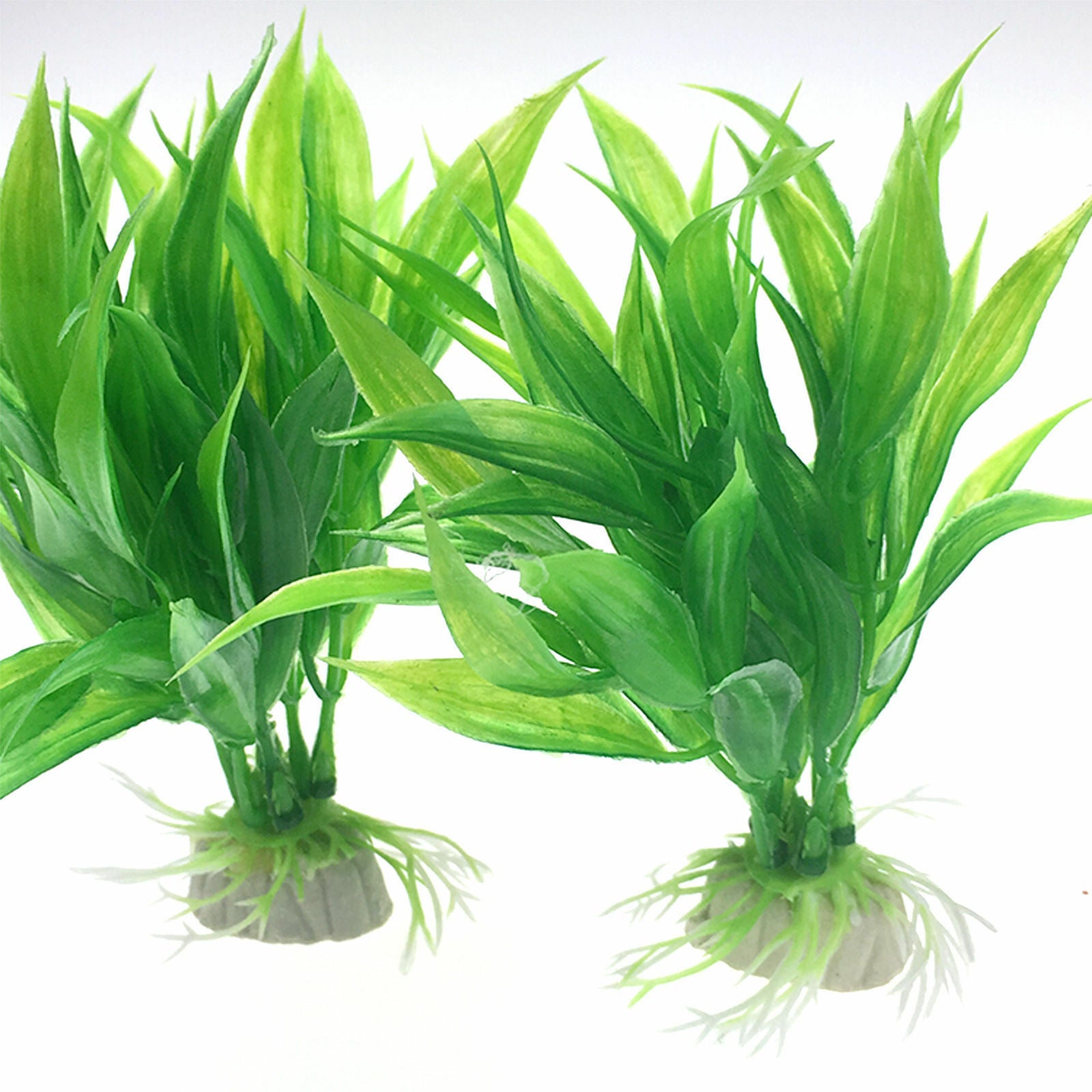 Fab Plastique Vert Eau Plante Herbe Pelouse Aquarium Paysage DÃ©cor Maison