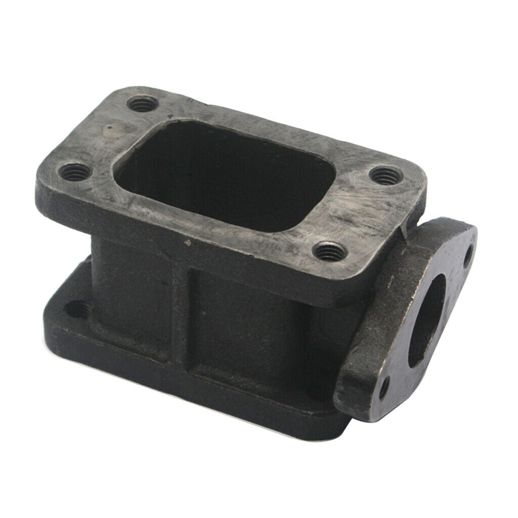 T3 to T3 Cast Iron Wastegate Flange Manifold Turbocharger Adapter, 38 Mm