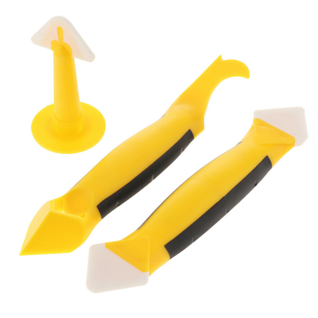 Convenient 3 Piece / Set Sealant Caulking Finishing Tool Kit