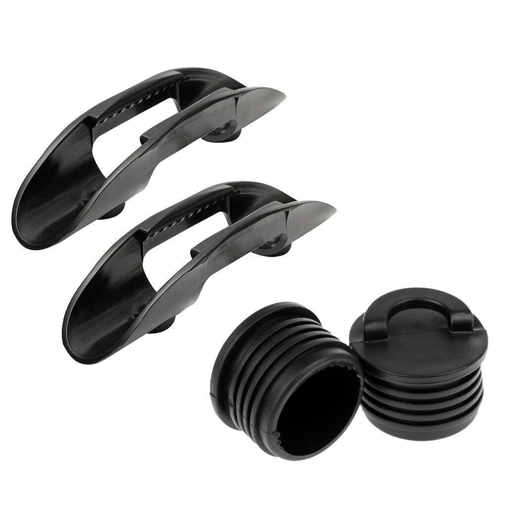 2 Pieces Kayak Paddle Holder Clip With 2 Pieces