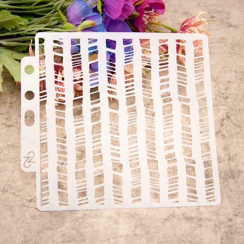 Lattice Stencils Template Painting Scrapbooking Embossing Stamping Album Card