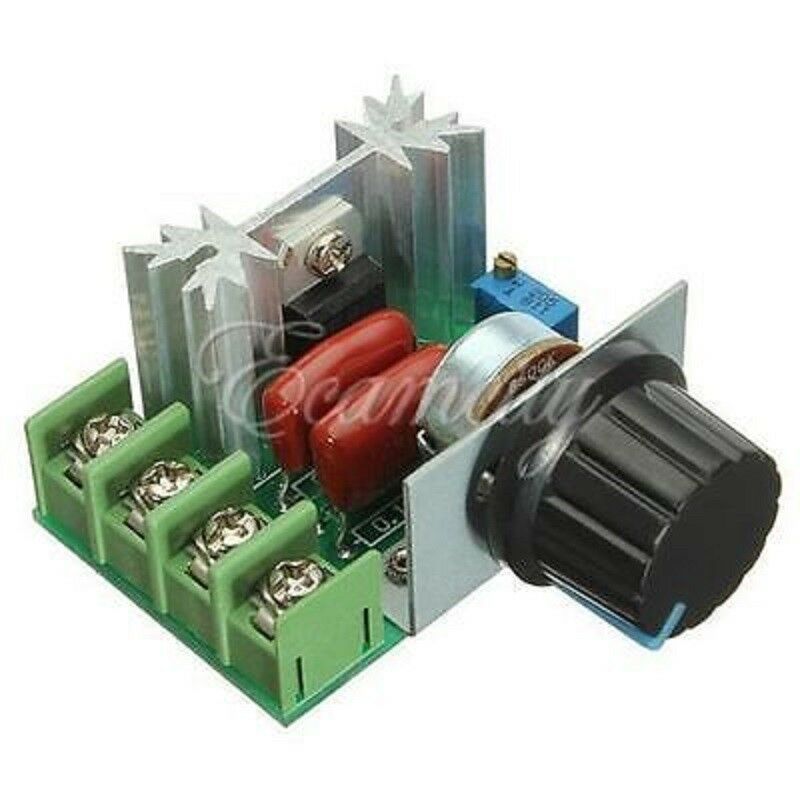 High torque 50V-220V 10A AC Motor Speed SCR Controller Power 2000W (1) - S50