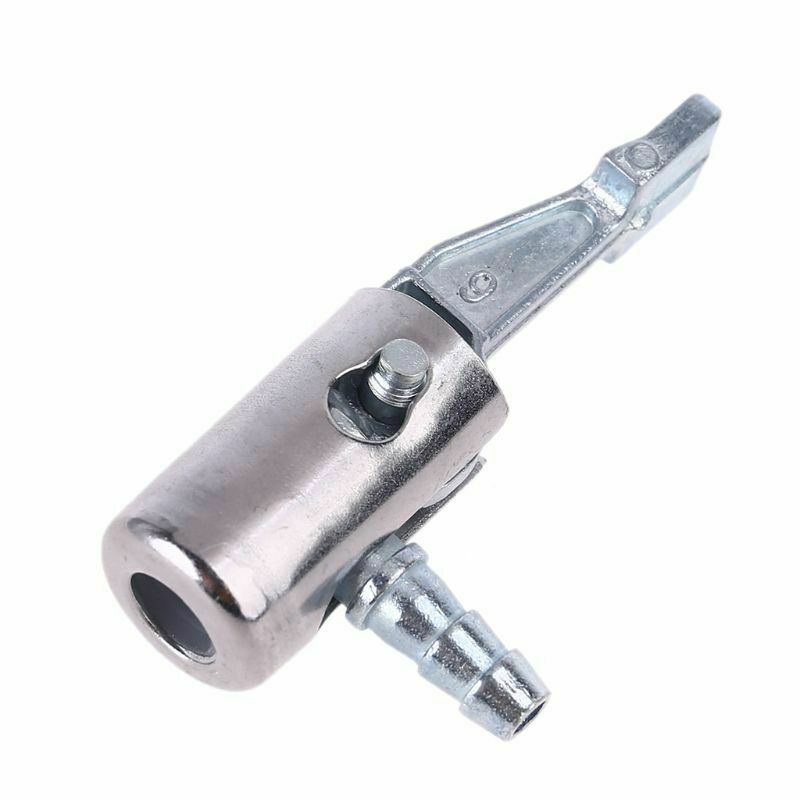 Air Pump Hose Adapter Connector for Clip-On Car/bicycle Tire Valve Chuck