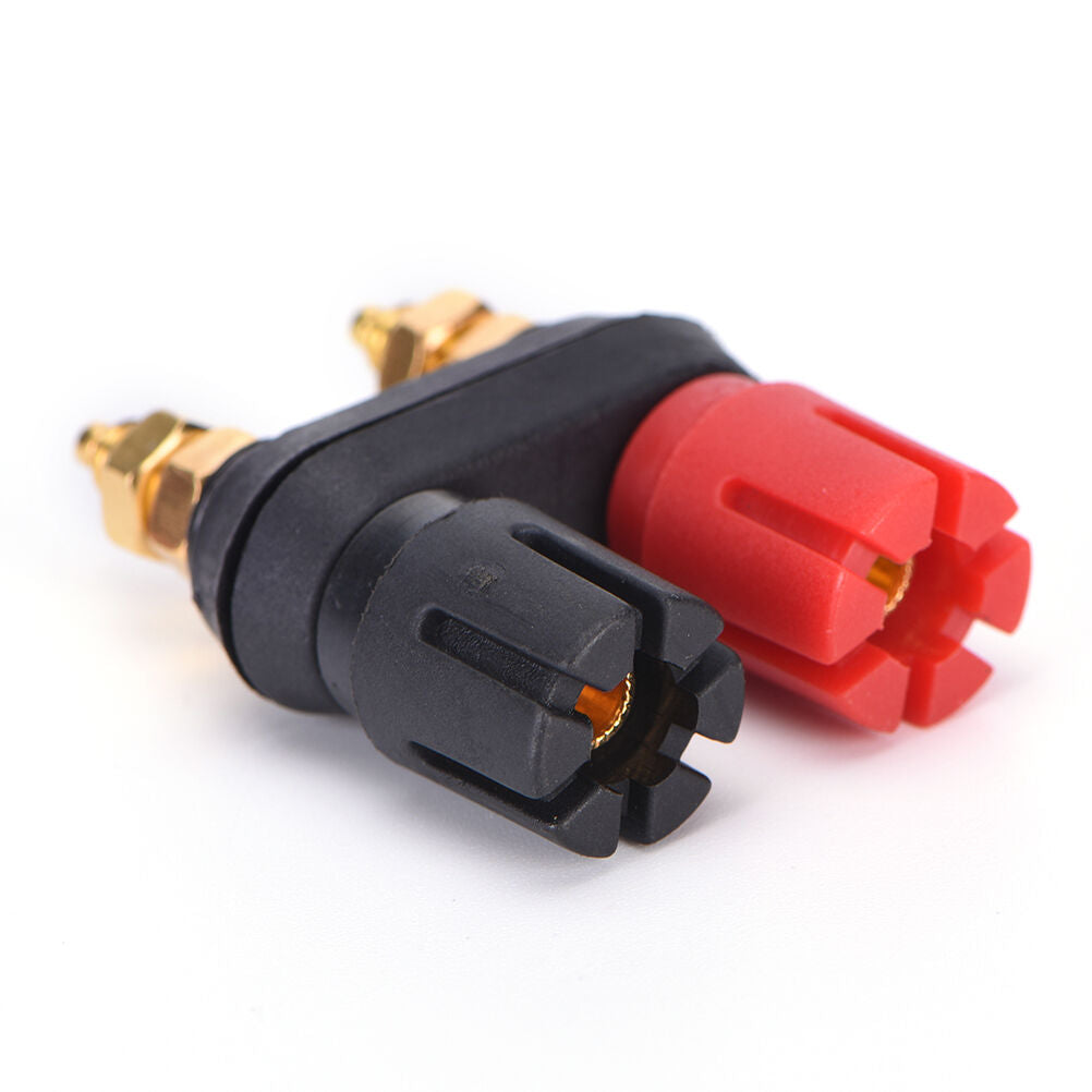 Dual Female Banana Plug Terminal Binding Post for Speaker Amplifier 4MMAT.l8