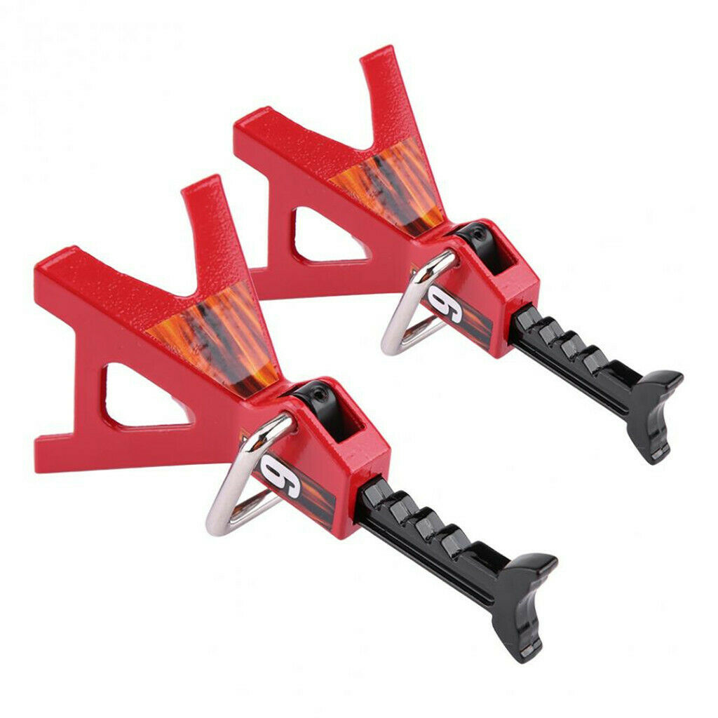 2x Jack Stand 6Ton for 1/10 1/7 1/18 RC Crawler Truck Car Tamiya Accessory