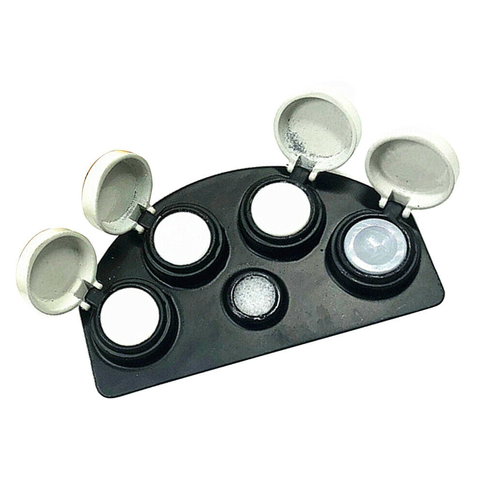 30180-A Ceramic Oil Cup Stand with Lip And Pegwood for Watch Repair