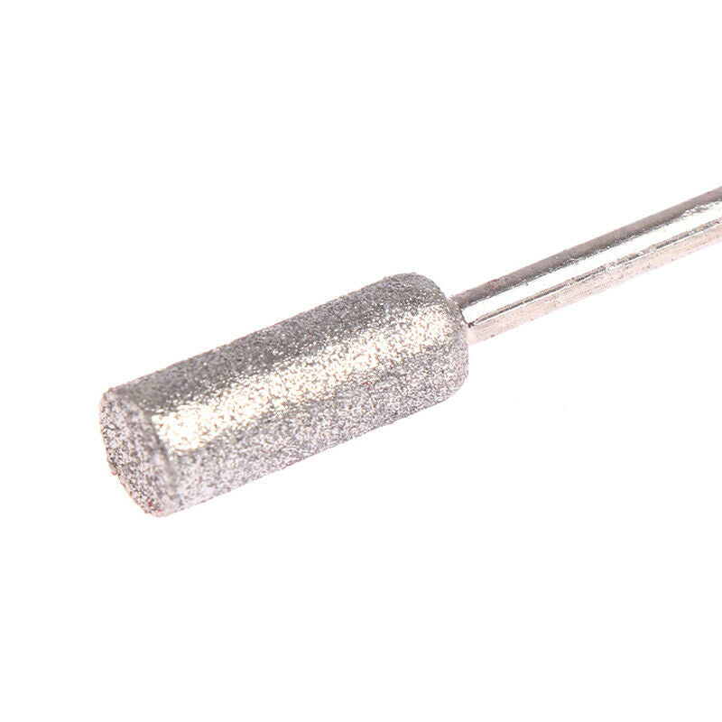 6 Pcs Nail Art Grinding Drill Bits Electric Manicure Machine Carbide Bullet .DD