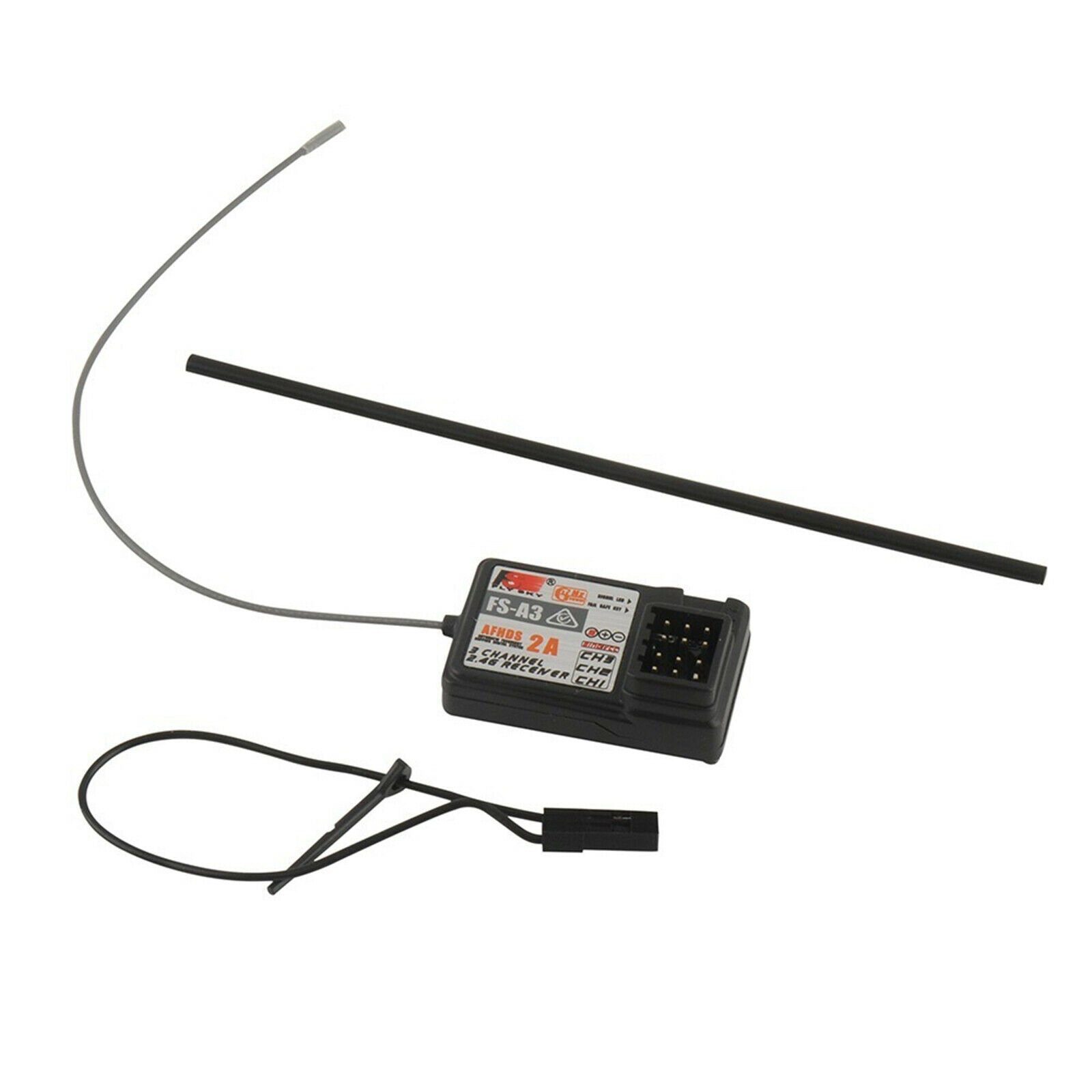2 Channel RC Boat Transmitter w/ Receiver Set RC Crawler Parts Accessories