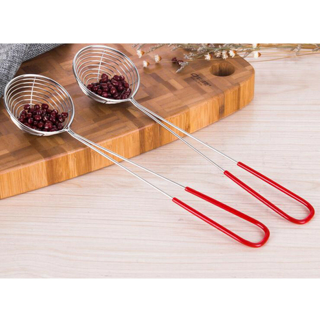 Spider Strainer Skimmer Stainless Steel Wire Skimmer Spoon for Kitchen Food