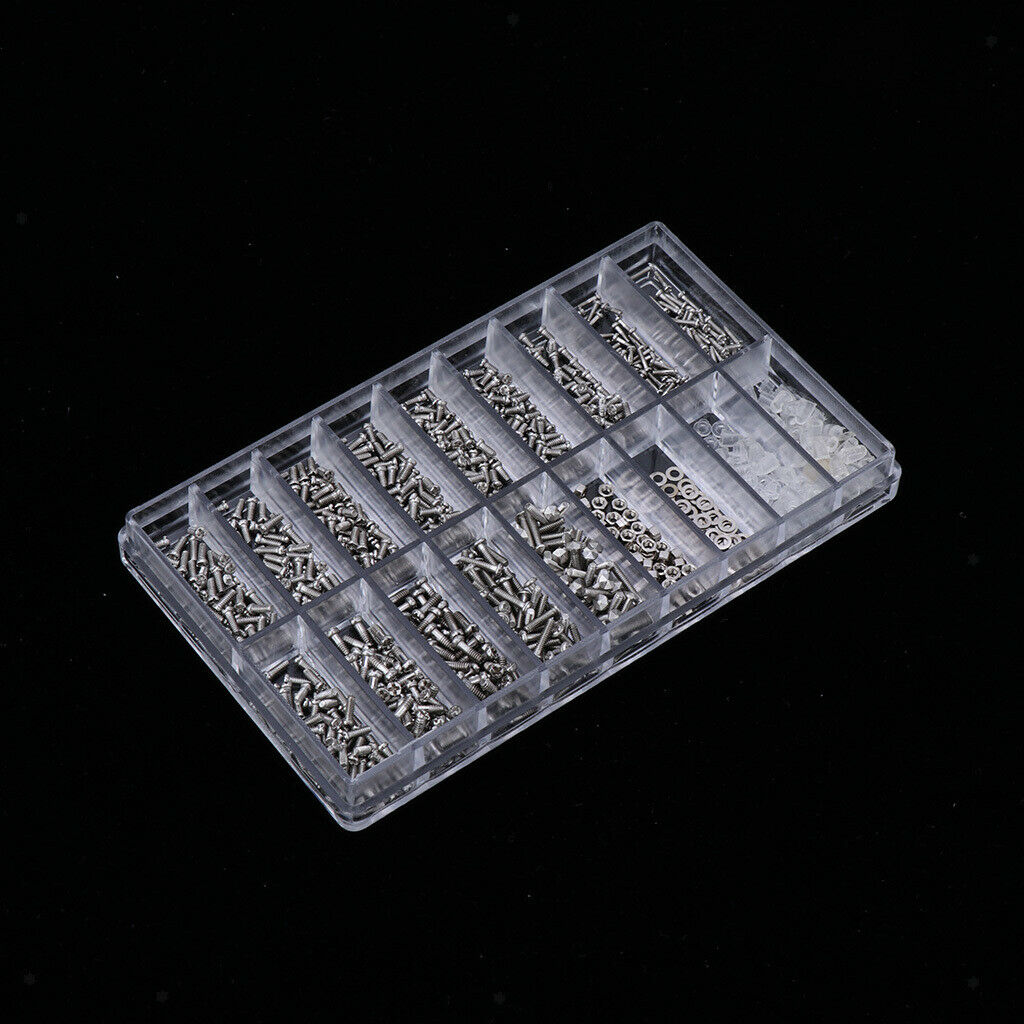 Eyeglasses Repair Kit 1000pcs  Glasses Screws \u0026 Nuts with Micro