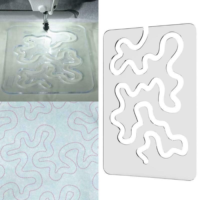 Multifunctional Quilting Ruler Sewing Template for Quilting Sewing Works Crafts