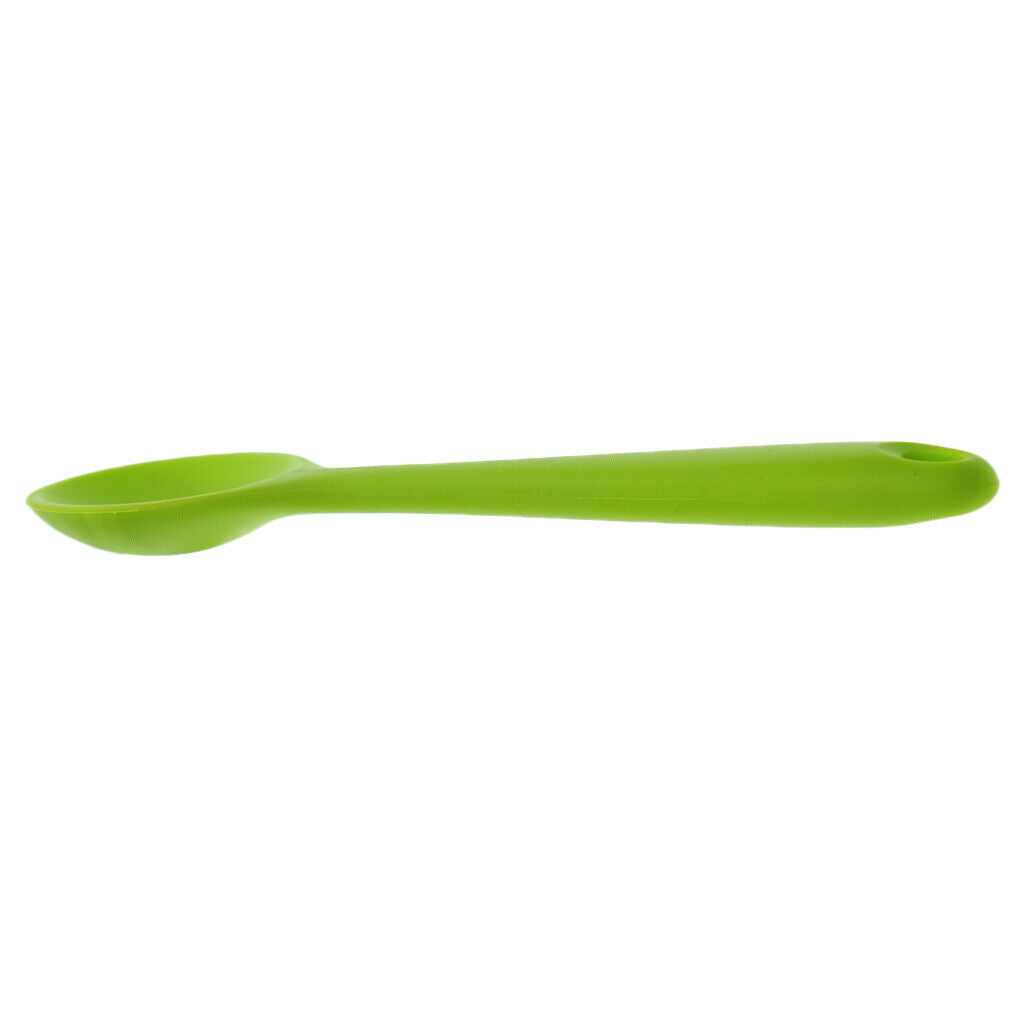 Silicone Ladle Soup Spoon Utensils Non-stick Cooking Kitchen Tools Green