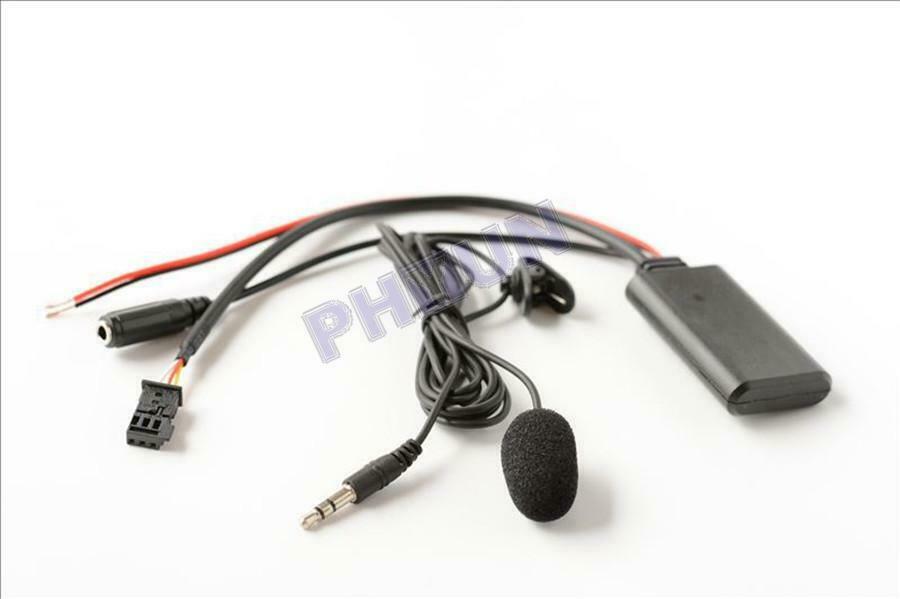 For 2004-2008 Mercedes Benz E/CLS/SLK Radio Bluetooth AUX Cable w/ Microphone