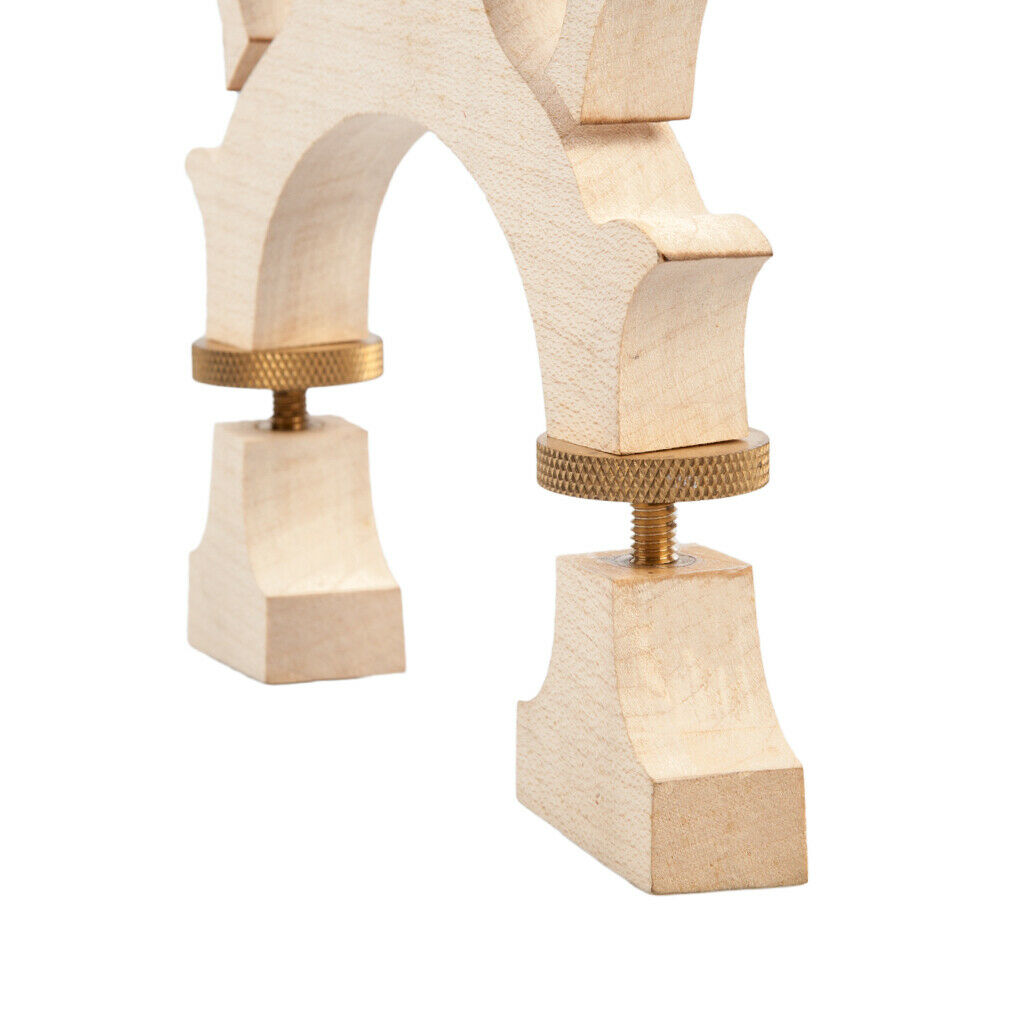 Durable Maple Double Bass Bridge for 3/4 Bass Replacement Parts