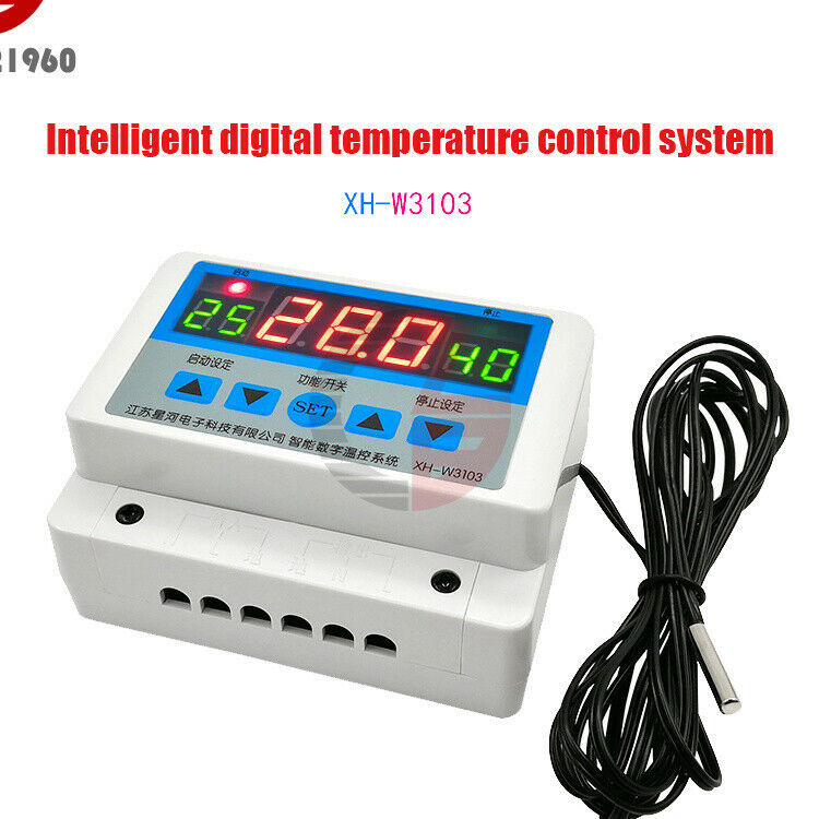 New 6600W AC 220V 30A Digital Thermostat Temperature Controller Temperature