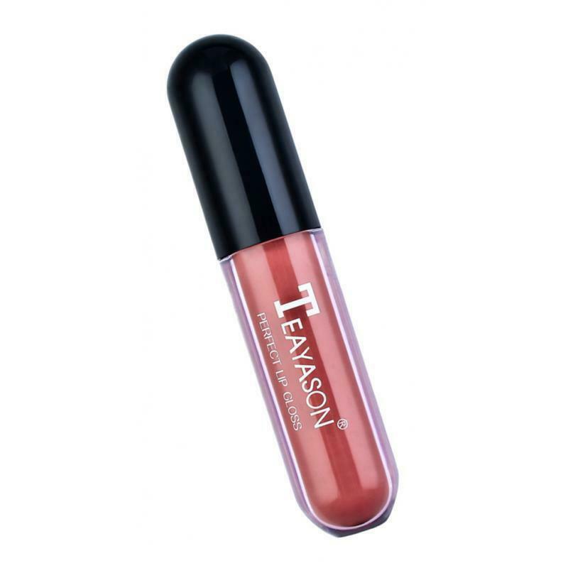 Women Girls Lip Gloss Long Lasting Moisturizing Makeup Glitter Lipstick 02