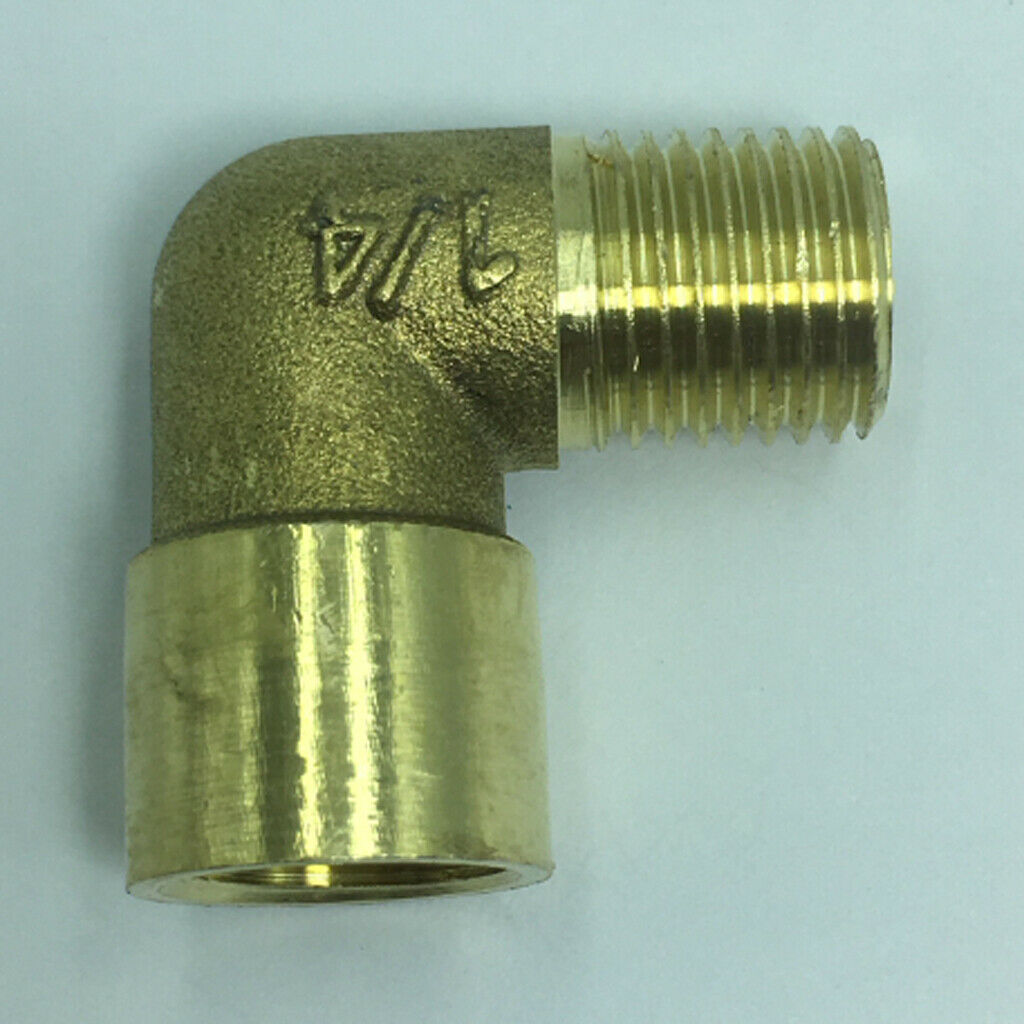 90 Degree Street Elbow Brass Adapter Connector Pipe Fittings DN8