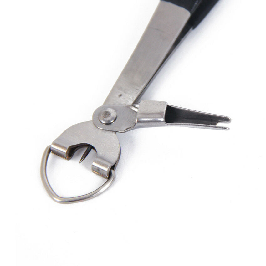 Fly Fishing Tackle 4 in 1 Knot Tyer Tool Tie Fast Combo Fish Line Clipper Zinger