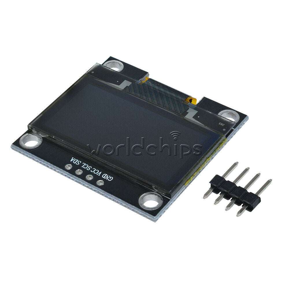 1.3" Blue 4Pin OLED LCD Display Module IIC I2C 128x64 3-5V Interface for Arduino