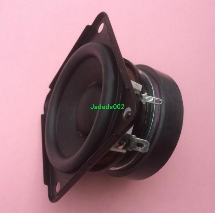 2pcs 2.75"inch 4Ω 10W Full-range speaker loudspeaker 4ohm audio Part Rubber edge