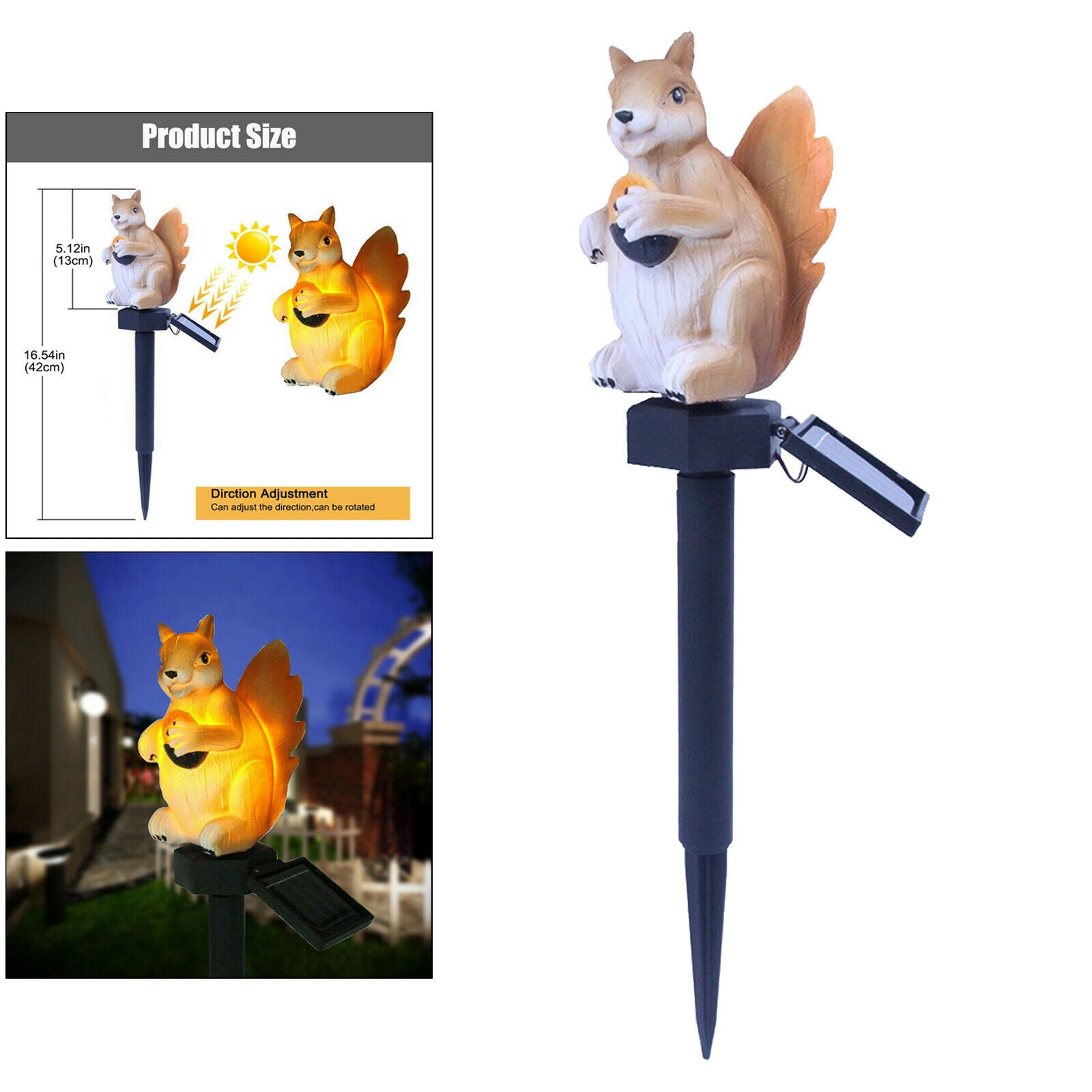 Solar Powered Garden LED Light Garden Decor Housewarming Gifts