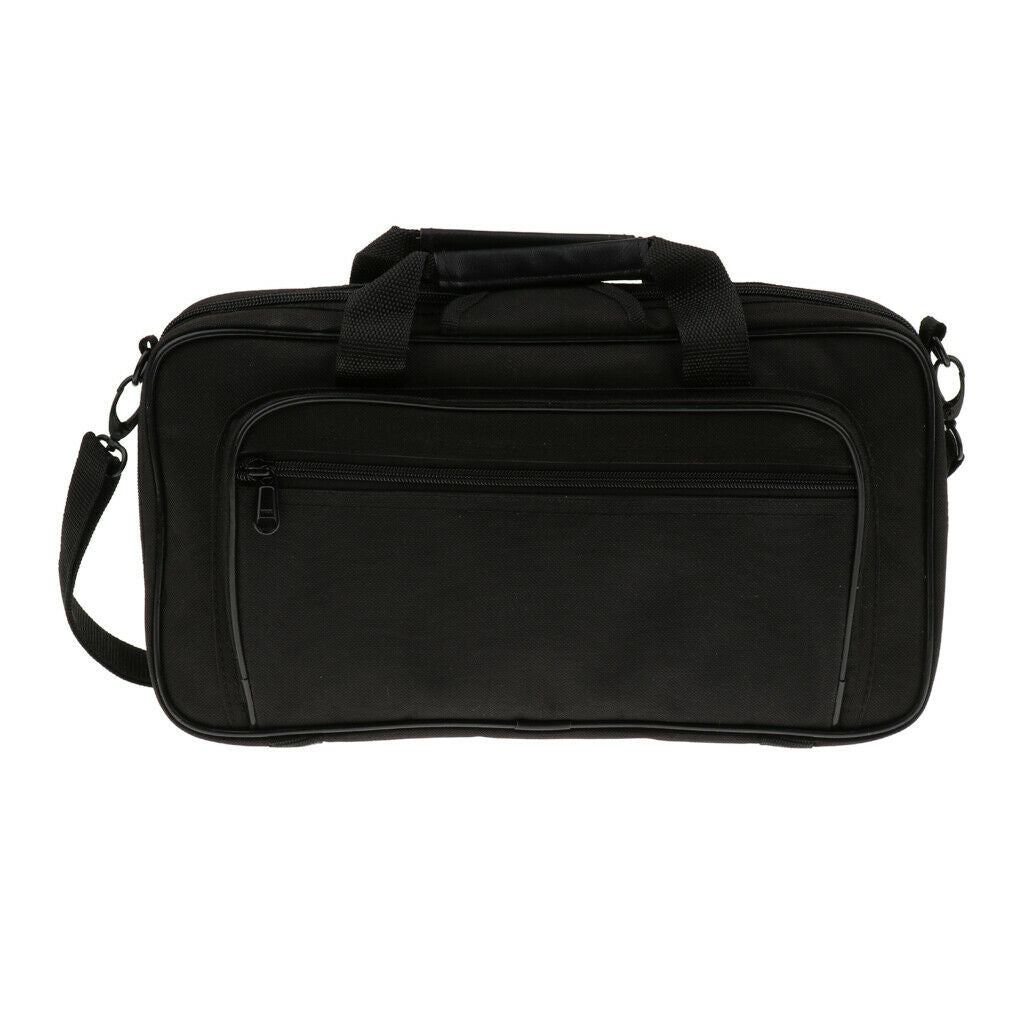1 Set Canvas Bag Organiser + Hard Wood Box for Oboe Accessory