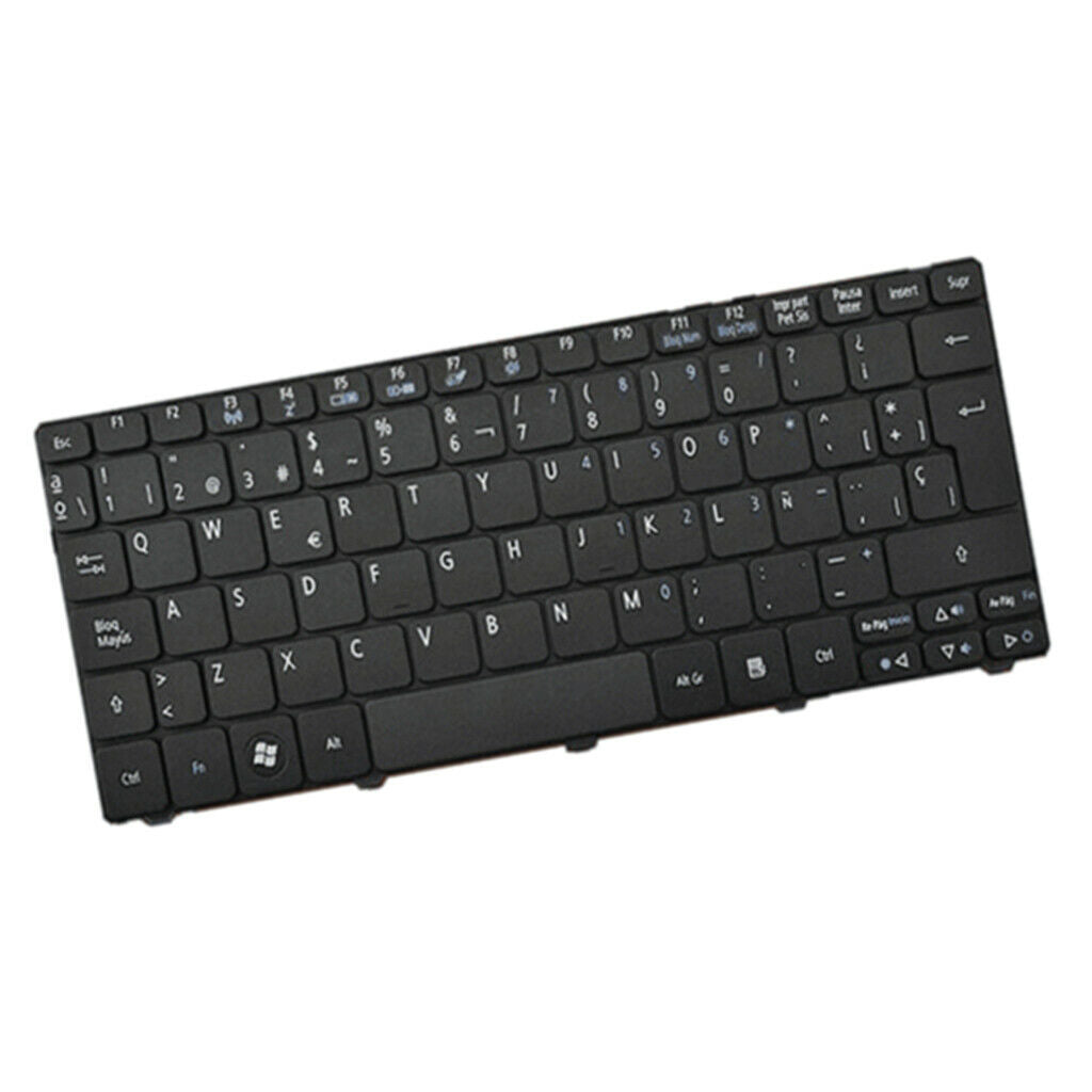 ABS Plastic Spanish Laptop Keyboard Replacement Parts for ACER GATEWAY LT21