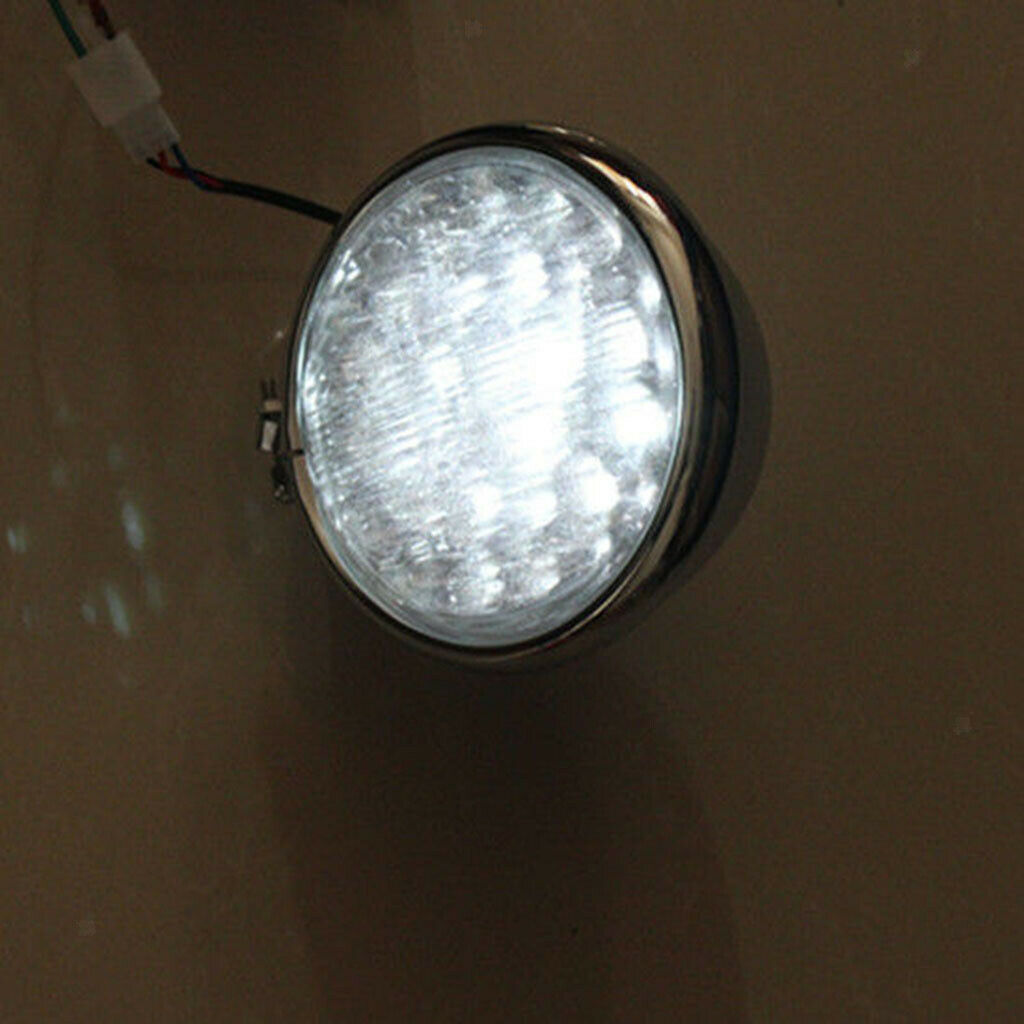 1Pcs High Low Beam Headlight LED Lamp For  Motorcycle 5" Handlebar