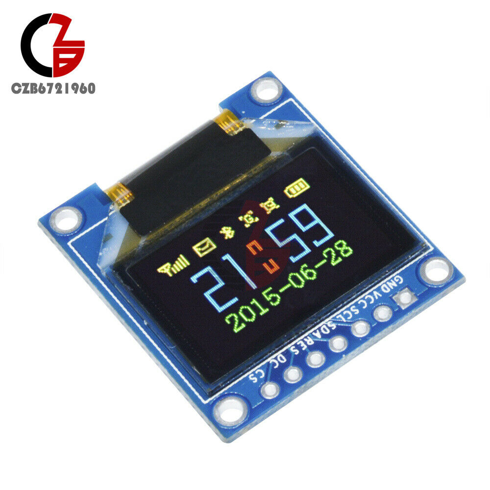 0.95 Inch 7 Pin Full Color SSD1331 SPI OLED Display Module 96X64 LCD For PI