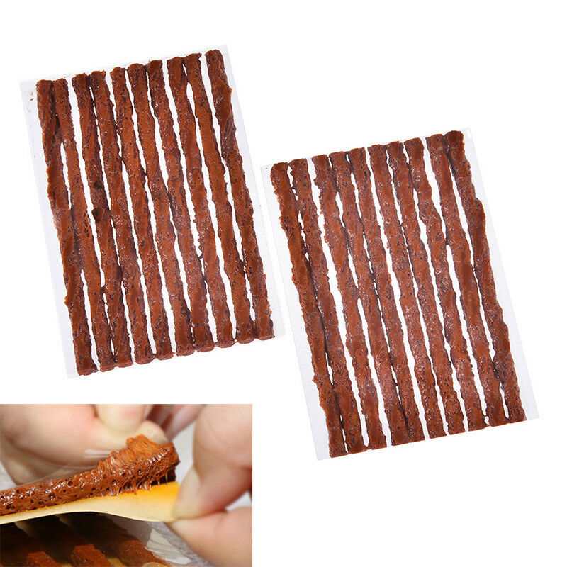 20pcs 3.5mmx100mm tyre repairing rubber strips rubber strips tyre repair  l FG