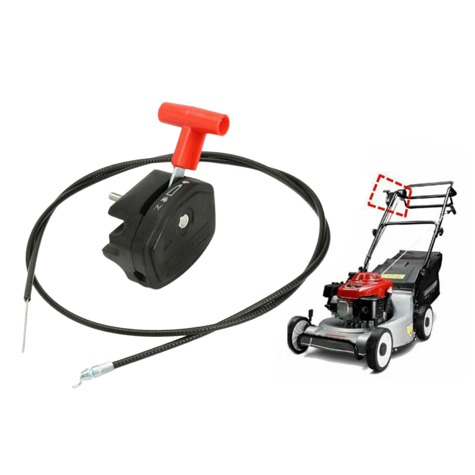 59Inch Lawn Mower Control Switch Lever Handle Lawn Mower Parts Accessory