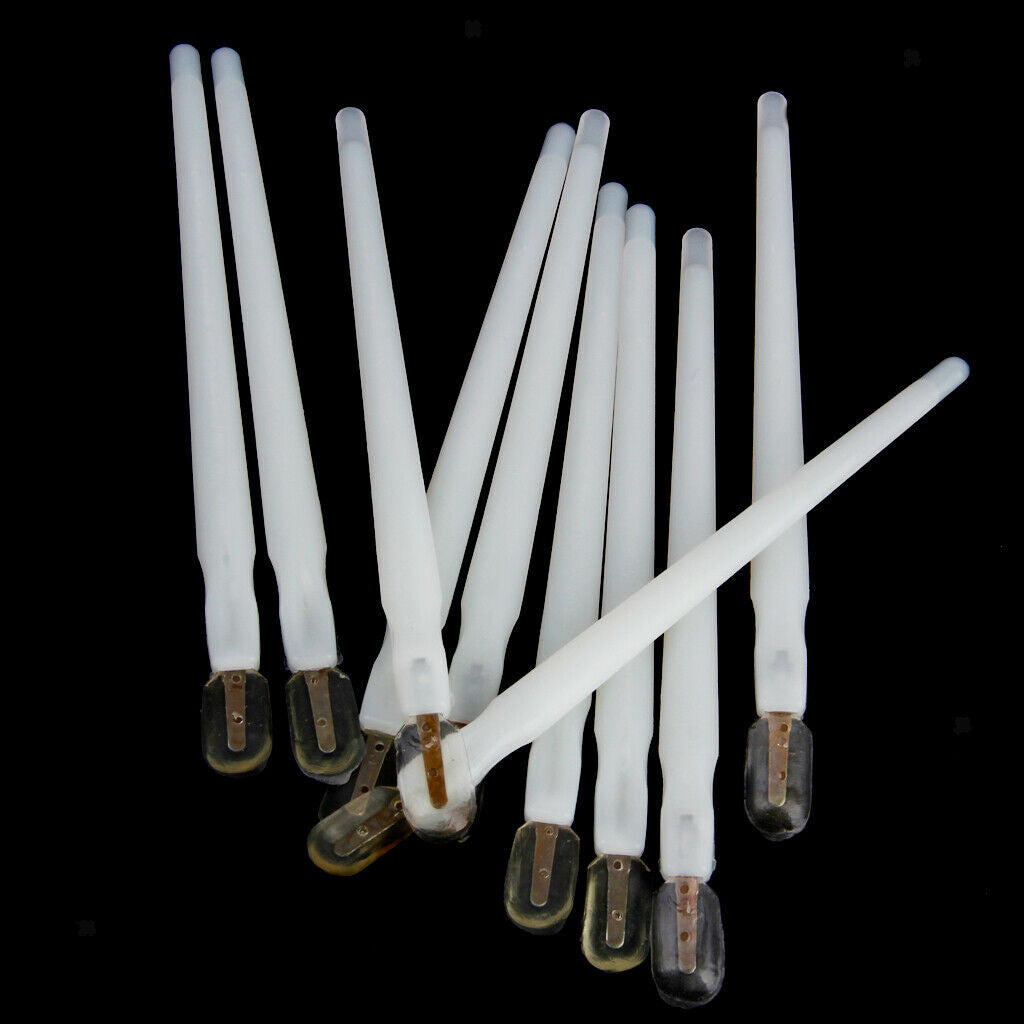 10pcs Wht Plastic Royal Jelly Soft Head Pen Beekeeping Beekeeper