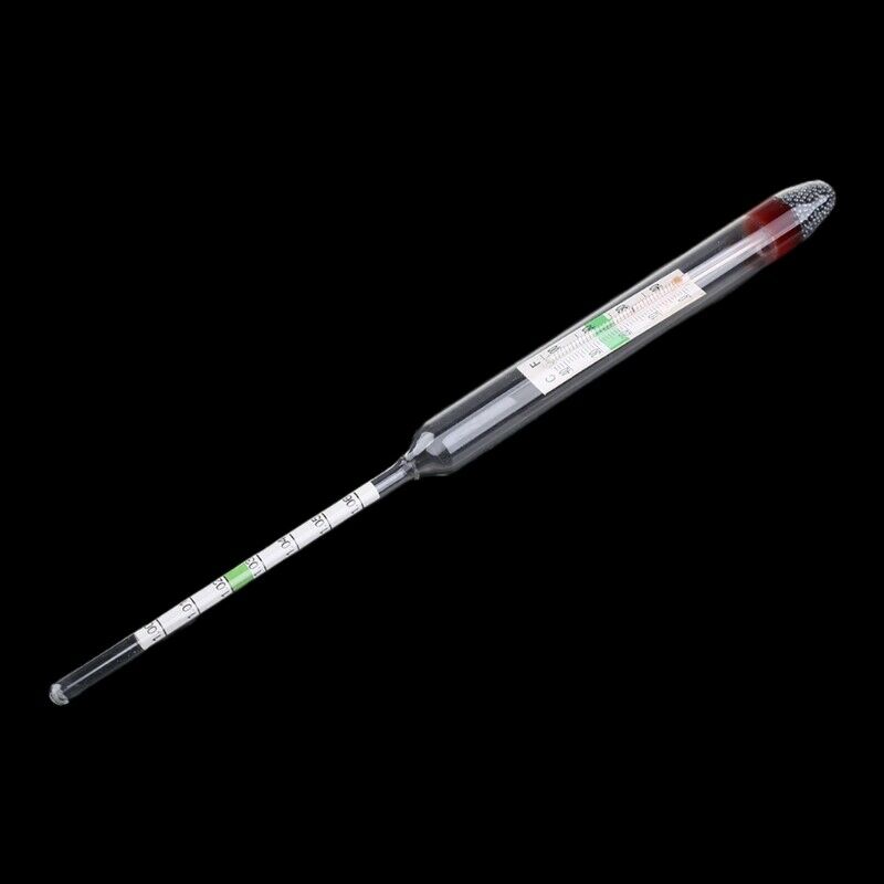 Aquarium Glass Hydrometer with Thermometer Salt Marine Salinity Tester Meter