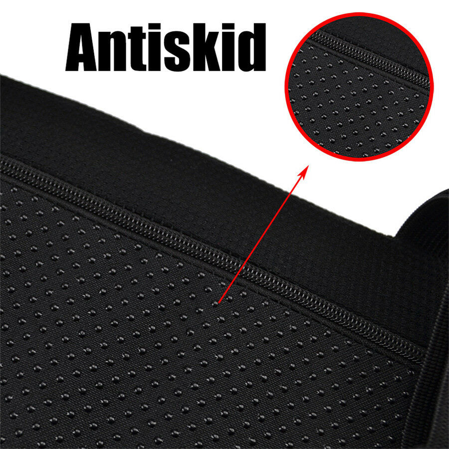 1X Universal Knitted Fabrics Car Center Console Armrest Pad Memory Foam Cushion