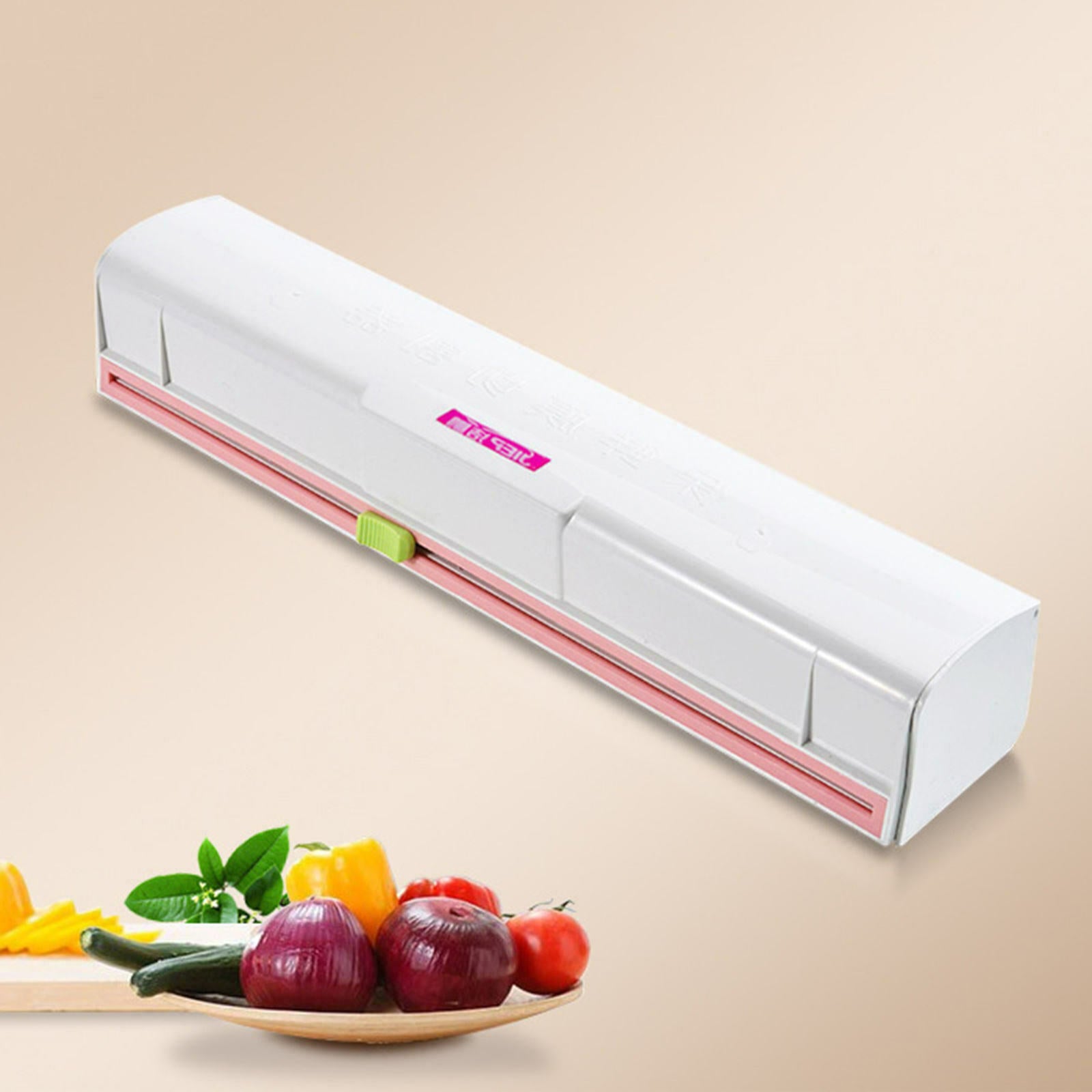 Foil Dispenser Plastic Food Wrap Dispenser Wrap Cutter Foil and Plastic Cling