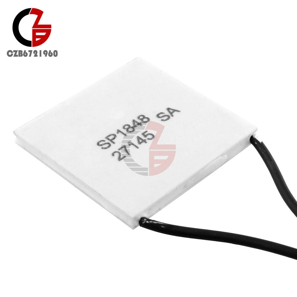 2PCS TEC SP1848-27145 TEC1 Thermoelectric Heatsink Cooler Peltier Plate Module