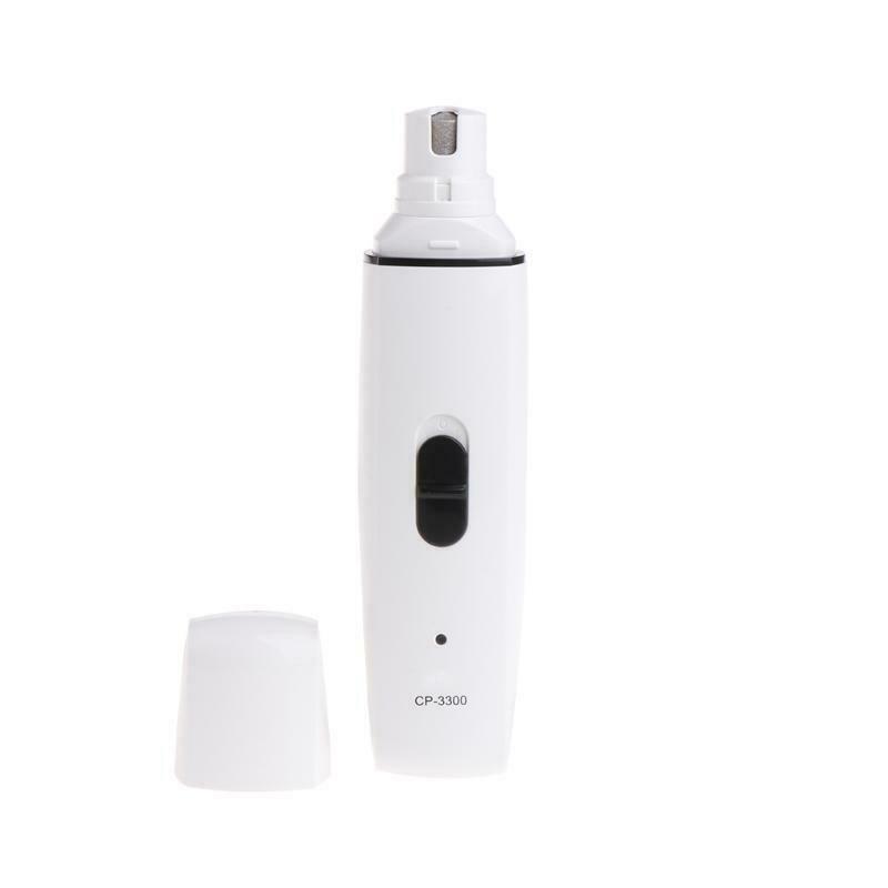 Pet Nail Grinder Electric Rechargeable Grooming Paw Dog Cat Trimmer Clipper Care