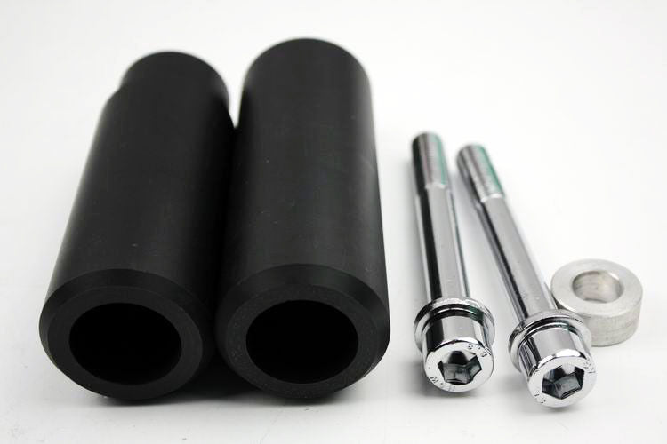 No Cut Frame Slider Crash Protector For 2006-2011 Yamaha FJR1300 FJR 1300 Black