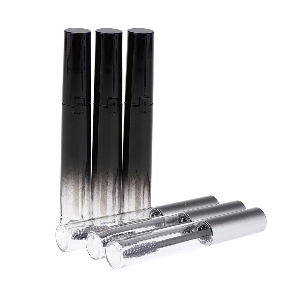 6x 10ml/5ml Empty Lip Gloss Eyelash Mascara Tubes Vials Bottles Container