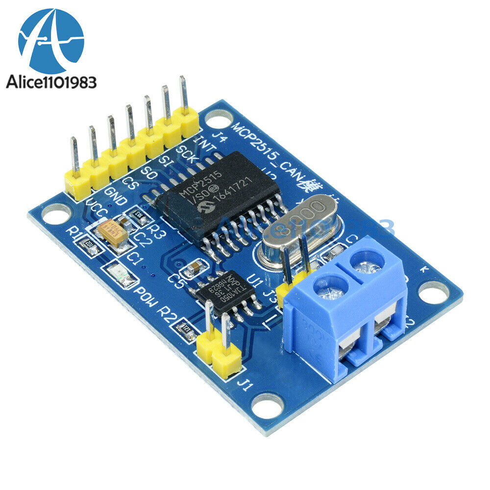 3PCS For Arduino MCP2515 CAN Bus Module TJA1050 Receiver SPI Module